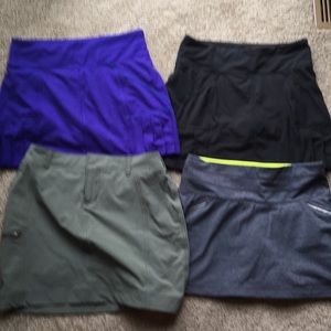 Athleta 4 Skort Bundle - Small 4 Golf Tennis Skirt